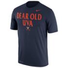 Men's Nike Virginia Cavaliers Authentic Legend Tee, Size: Xl, Blue (navy)