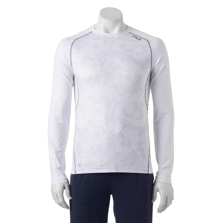 Big & Tall Fila Sport&reg; Training Top, Men's, Size: 3xl Tall, White Oth