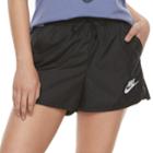 Women's Nike Sportswear Woven Shorts, Size: Xl, Grey (charcoal)