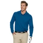Big & Tall Grand Slam Ultimate Classic-fit Stretch Ventilated Golf Polo, Men's, Size: L Tall, Light Blue