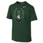 Boys 8-20 Nike Michigan State Spartans Football Legend Icon Dri-fit Tee, Boy's, Size: L(14/16), Dark Green