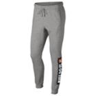 Men's Nike Fleece Jogger Pants, Size: Large, Grey