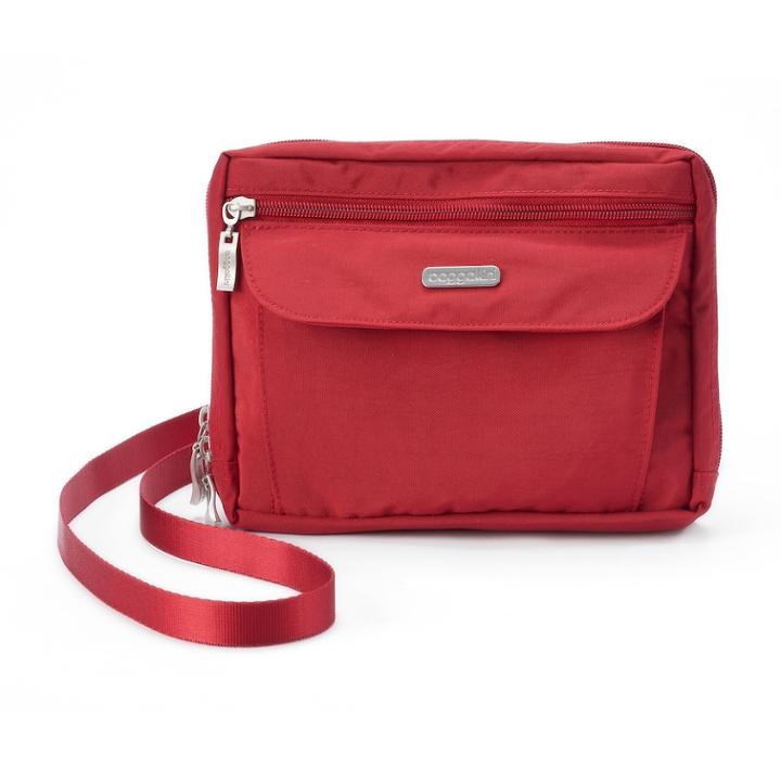 Women's Baggallini Wander Bag, Med Red