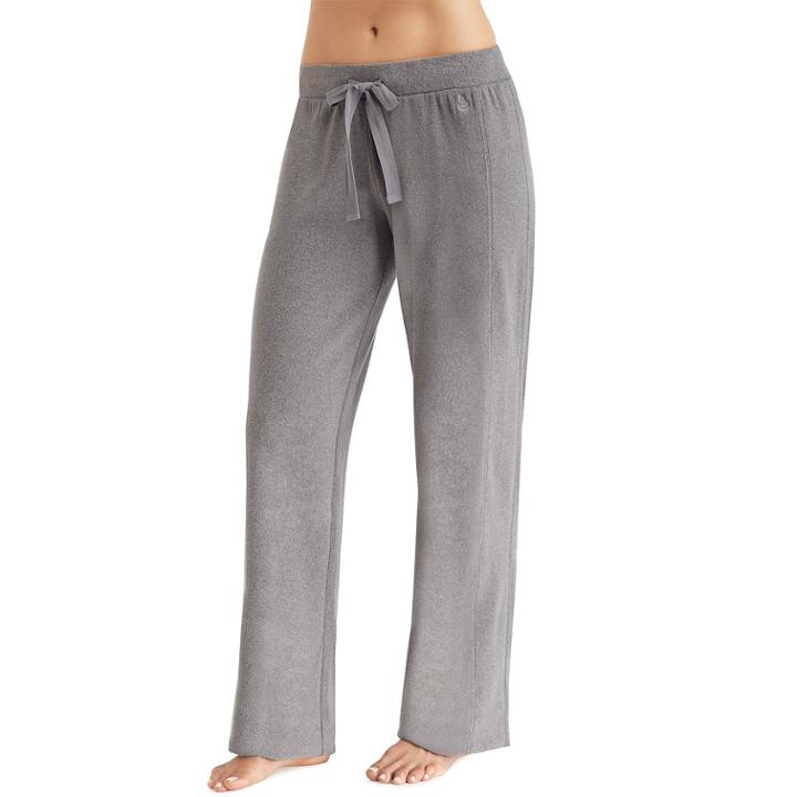 Plus Size Cuddl Duds Fleece Lounge Pants, Women's, Size: 2xl, Med Grey