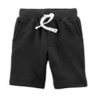 Boys 4-8 Carter's Knit Shorts, Size: 4/5, Black