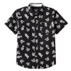 Boys 8-20 Five Nights At Freddy's Button-down Shirt, Boy's, Size: Medium, Black