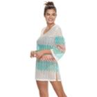 Women's Apt. 9&reg; Heat Wave Crochet Cover-up, Size: Xxl, White