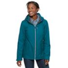 Women's Zeroxposur Myra Hooded Midweight Jacket, Size: Large, Green