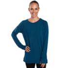 Women's Jockey Sport R & R Crisscross Hem Tunic, Size: Medium, Green Oth