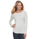 Women's Apt. 9&reg; Essential Crewneck Tee, Size: Small, Natural