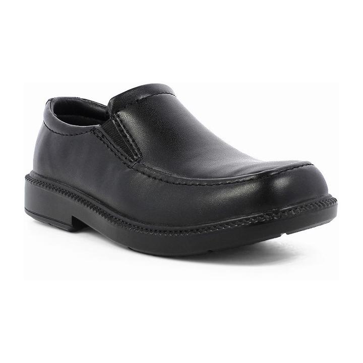 School By Umi Dalton Boys' Slip On Dress Shoes, Boy's, Size: 10 T, Black
