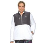 Plus Size Fila Sport&reg; Cloud Peak Fleece Jacket, Women's, Size: 3xl, White