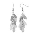 Mudd&reg; Openwork Owl Cluster Nickel Free Drop Earrings, Women's, Silver