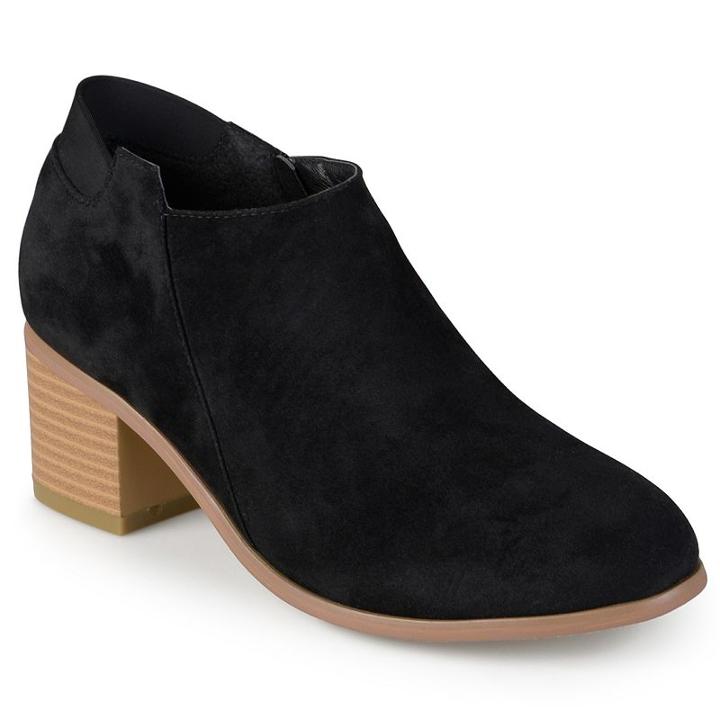 Journee Collection Miley Women's Ankle Boots, Girl's, Size: Medium (9), Black