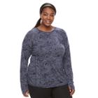 Plus Size Tek Gear&reg; Core Tee, Women's, Size: 2xl, Dark Blue