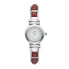 Vivani Women's Red Jasper Stainless Steel Cuff Watch