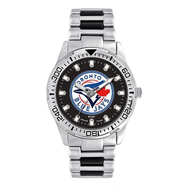 Men's Game Time Toronto Blue Jays Heavy Hitter Watch, Silver