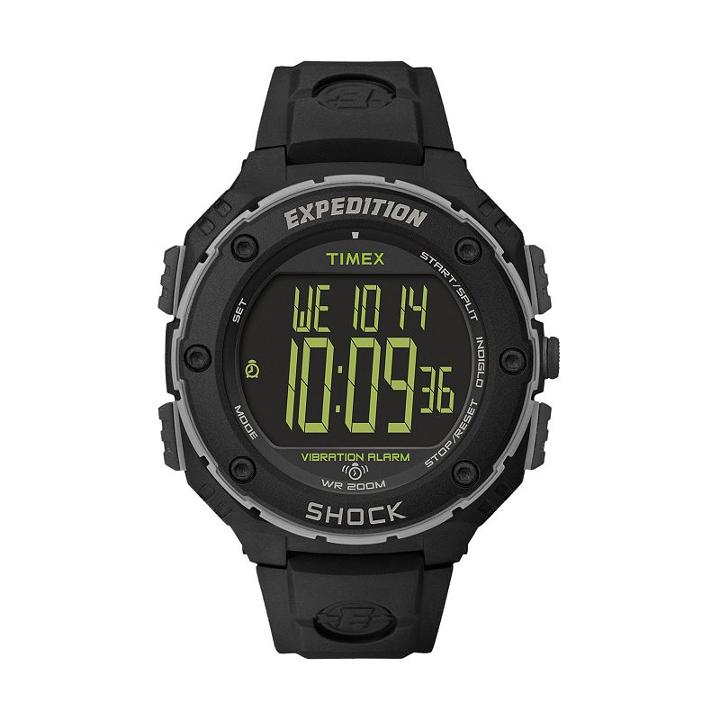 Timex Men's Expedition Shock Xl Digital Watch - T499509j, Black