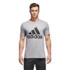 Men's Adidas Classic Tee, Size: Xxl, Med Grey
