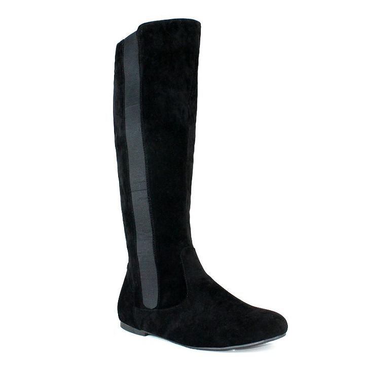 Olivia Miller Ada Women's Knee-high Riding Boots, Girl's, Size: 6, Black