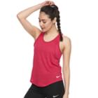 Women's Nike 10k Jacquard Running Tank, Size: Xl, Brt Red