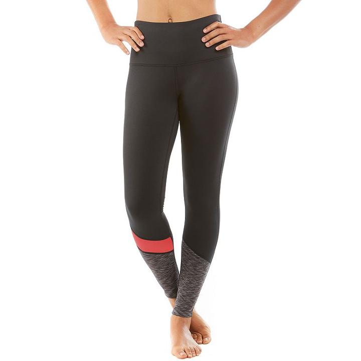 Women's Marika Endure Contrast Leggings, Size: Small, Black
