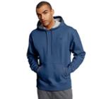 Men's Champion Fleece Powerblend Hoodie, Size: Medium, Blue (navy)