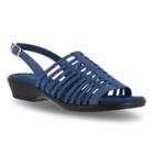 Easy Street Allure Women's Sandals, Size: 11 Wide, Blue