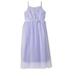 Girls 7-16 & Plus Size Lilt Soutache Flower Bodice Ballet Maxi Dress, Girl's, Size: 16, Blue Other