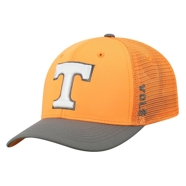 Adult Top Of The World Tennessee Volunteers Chatter Memory-fit Cap, Men's, Lt Orange