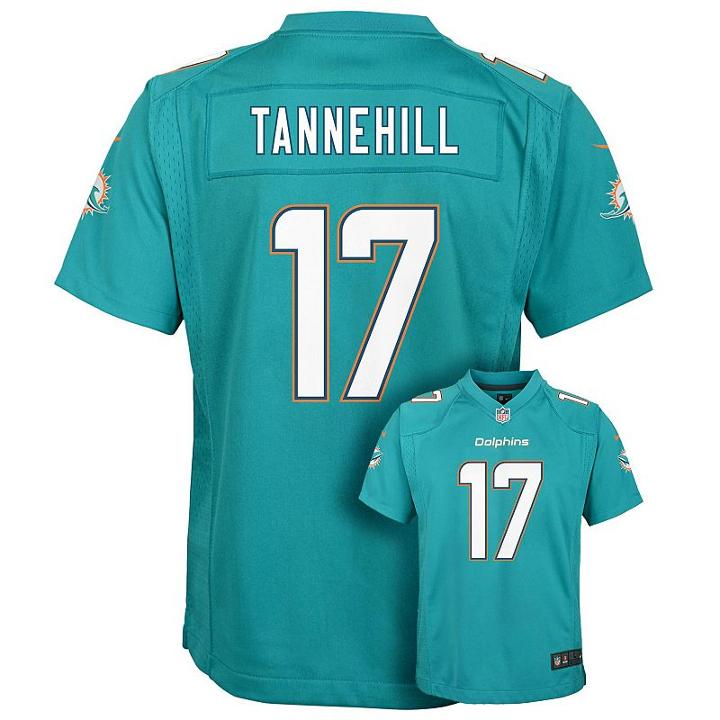 Boys 8-20 Nike Miami Dolphins Ryan Tannehill Game Nfl Replica Jersey, Boy's, Size: L(14/16), Turquoise/blue (turq/aqua)