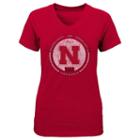Girls 4-6x Nebraska Cornhuskers Medallion Tee, Girl's, Size: L (6x), Multicolor