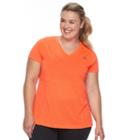 Plus Size Fila Sport&reg; Heritage Core Workout Tee, Women's, Size: 1xl, Brt Red