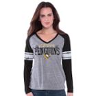Women's Pittsburgh Penguins Franchise Tee, Size: Xl, Black