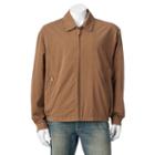 Men's Towne By London Fog Microfiber Golf Jacket, Size: Xl, Red/coppr (rust/coppr)