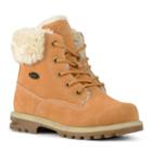 Lugz Empire Hi Faux-fur Preschool Kids' Water-resistant Boots, Kids Unisex, Size: 1, Beig/green (beig/khaki)