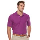 Big & Tall Croft & Barrow&reg; Classic-fit Easy-care Performance Pique Polo, Men's, Size: 2xb, Med Purple