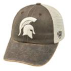 Adult Top Of The World Michigan State Spartans Scat Adjustable Cap, Men's, Med Brown