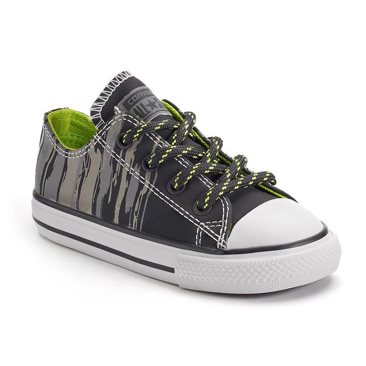 Toddler Converse Chuck Taylor All Star Flash Flood Shoes, Boy's, Size: 3t, Black
