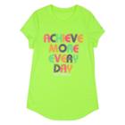 Girls 4-6x New Balance Dolphin Hem Graphic Tee, Girl's, Size: 4, Brt Green