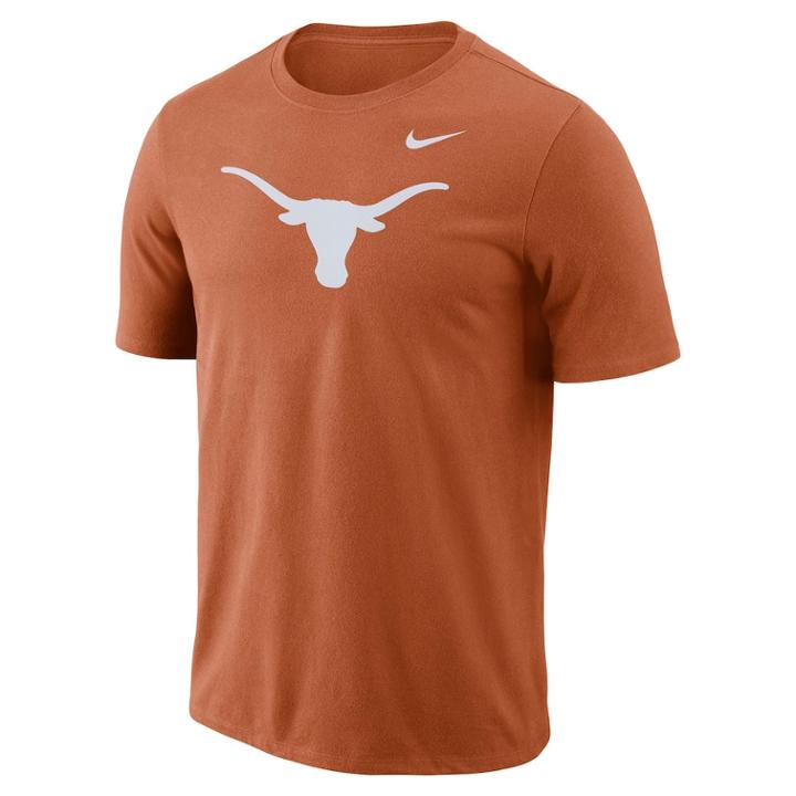 Men's Nike Dri-fit Texas Longhorns Tee, Size: Small, Orange