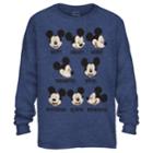 Boys 8-20 Disney Mickey Mouse Expressions Tee, Size: Xl, Med Blue