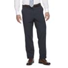 Men's Croft & Barrow&reg; True Comfort 4-way Stretch Classic-fit Flat-front Dress Pants, Size: 33x32, Blue (navy)