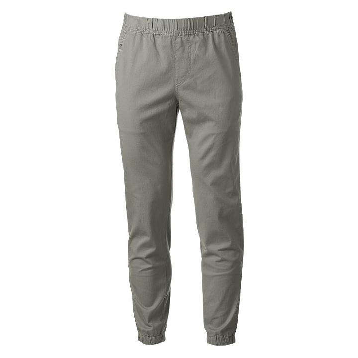 Men's Unionbay Koen Stretch Jogger Pants, Size: Medium, Med Grey