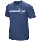 Men's Under Armour Seattle Mariners Distressed Stripe Tee, Size: Xl, Blue