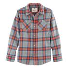 Boys 8-20 Urban Pipeline&reg; Ultimate Regular-fit 2-pocket Flannel Button-down Shirt, Size: Xl, Med Orange