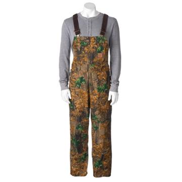 Men's Bear River Bib Overalls, Size: Large, Green Oth