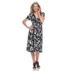 Women's Croft & Barrow&reg; Surplice Dress, Size: Xl, Oxford