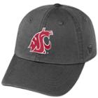 Adult Top Of The World Washington State Cougars Crew Adjustable Cap, Men's, Grey (charcoal)