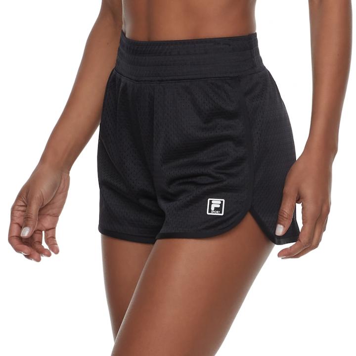 Women's Fila Sport&reg; Running Shorts, Size: Large, Black
